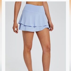 baleaf Light Blue Layered Athletic Skort